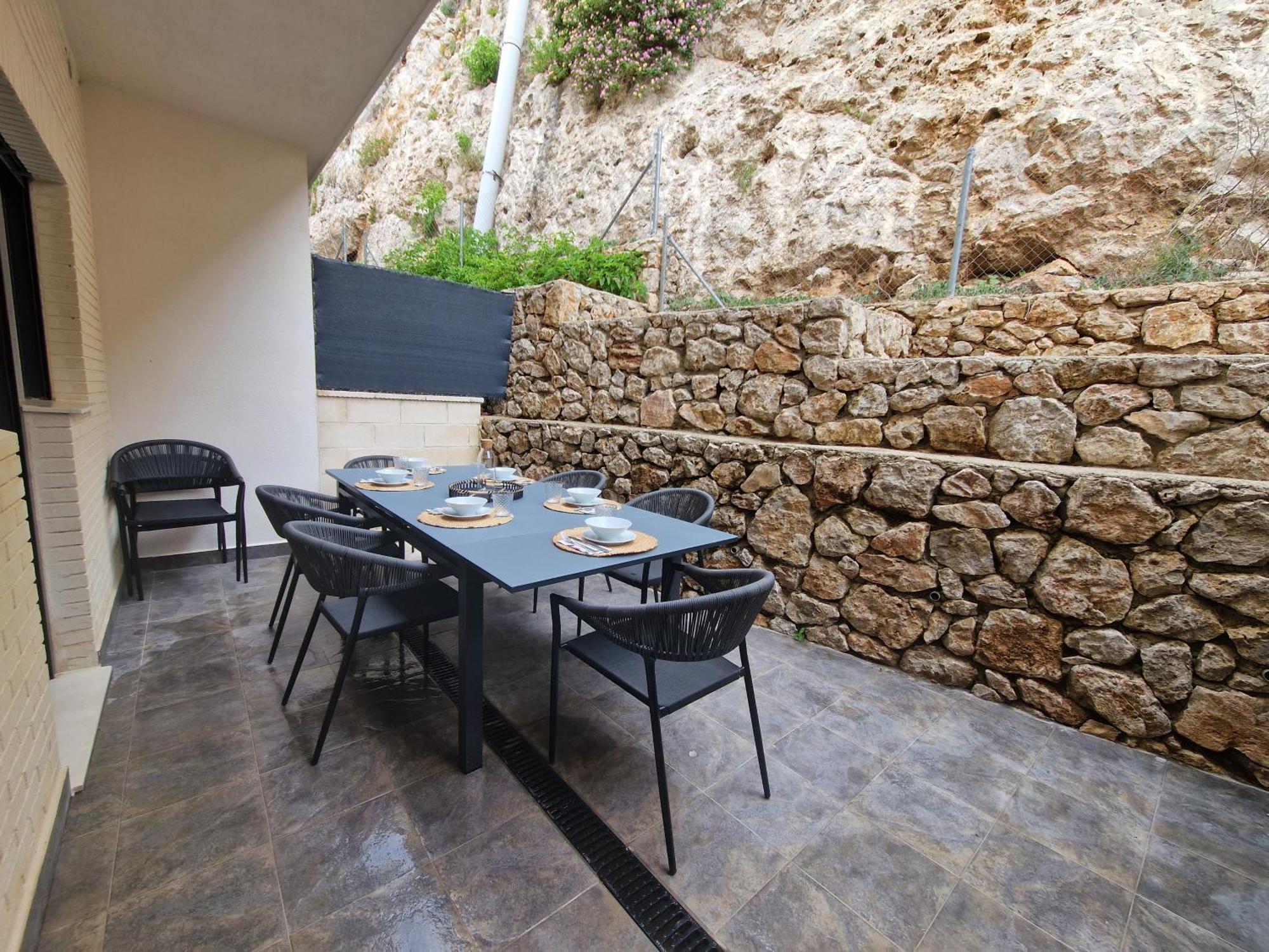 Villa Casa Buena Vista Con Piscina Y Ascensor Cullera Exterior foto